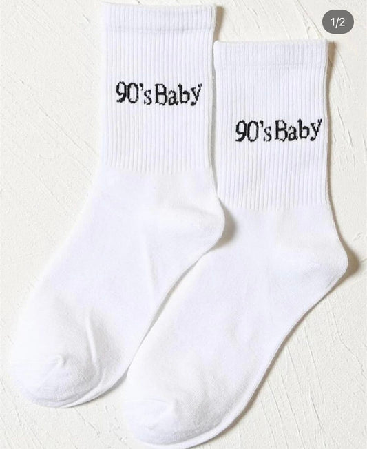 90s Baby Socks